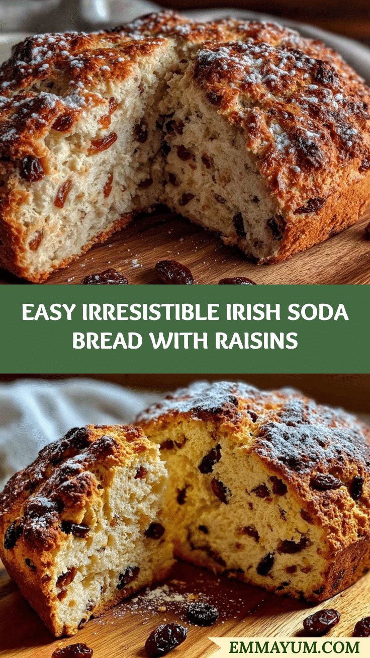 irish soda bread with raisins recipe