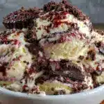 no-churn cookies and cream ice cream - featured image