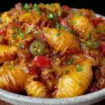 one-pot cheesy taco pasta - featured image