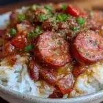 one-pot red beans and rice - featured image