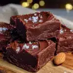 quick creamy microwave fudge - featured image