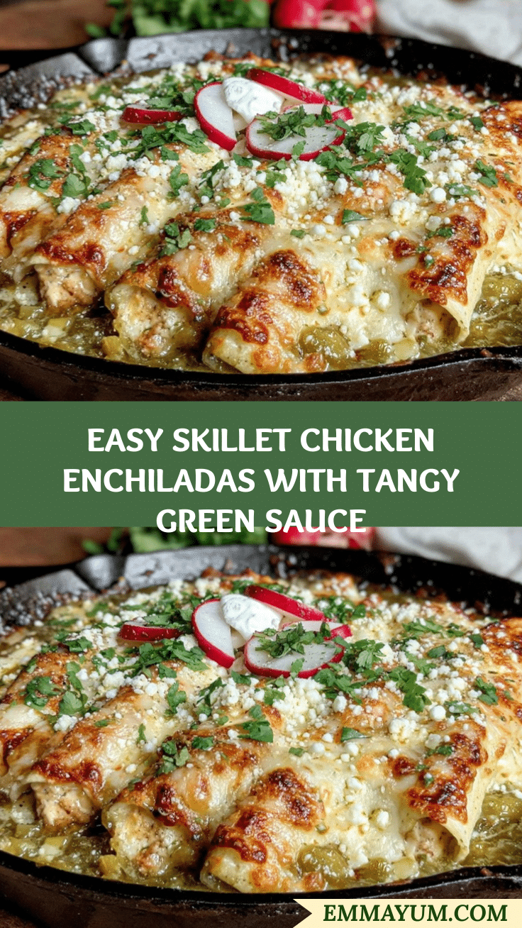 skillet chicken enchiladas recipe