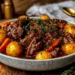 slow cooker irish beef stew - featured image