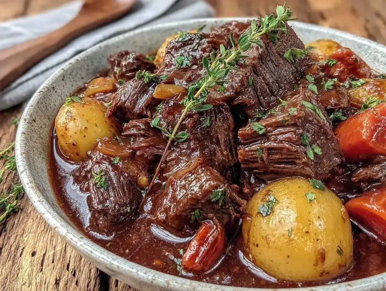 slow cooker irish beef stew preparation steps