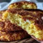 tender soft batch snickerdoodle cookies - featured image