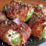 bacon-wrapped jalapeño popper bites - featured image