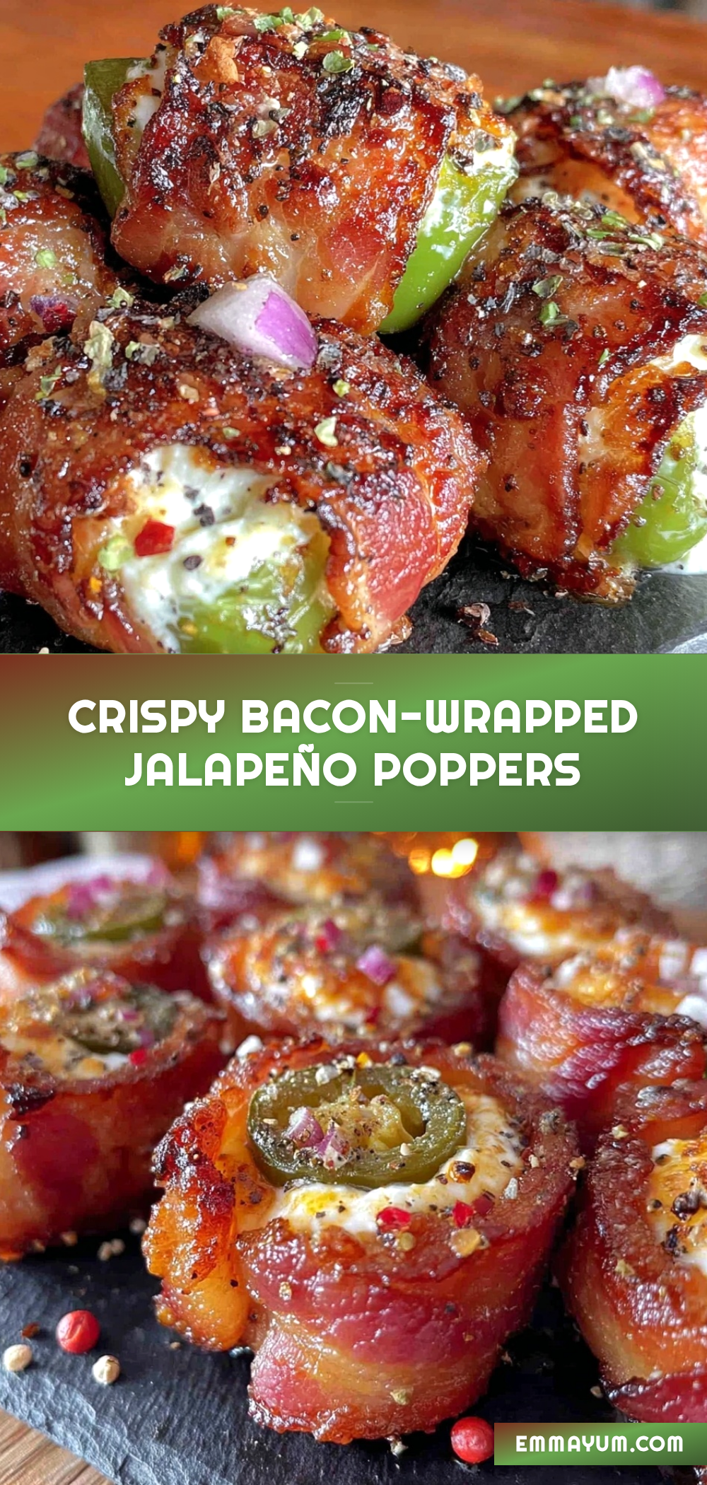 bacon-wrapped jalapeño popper bites recipe
