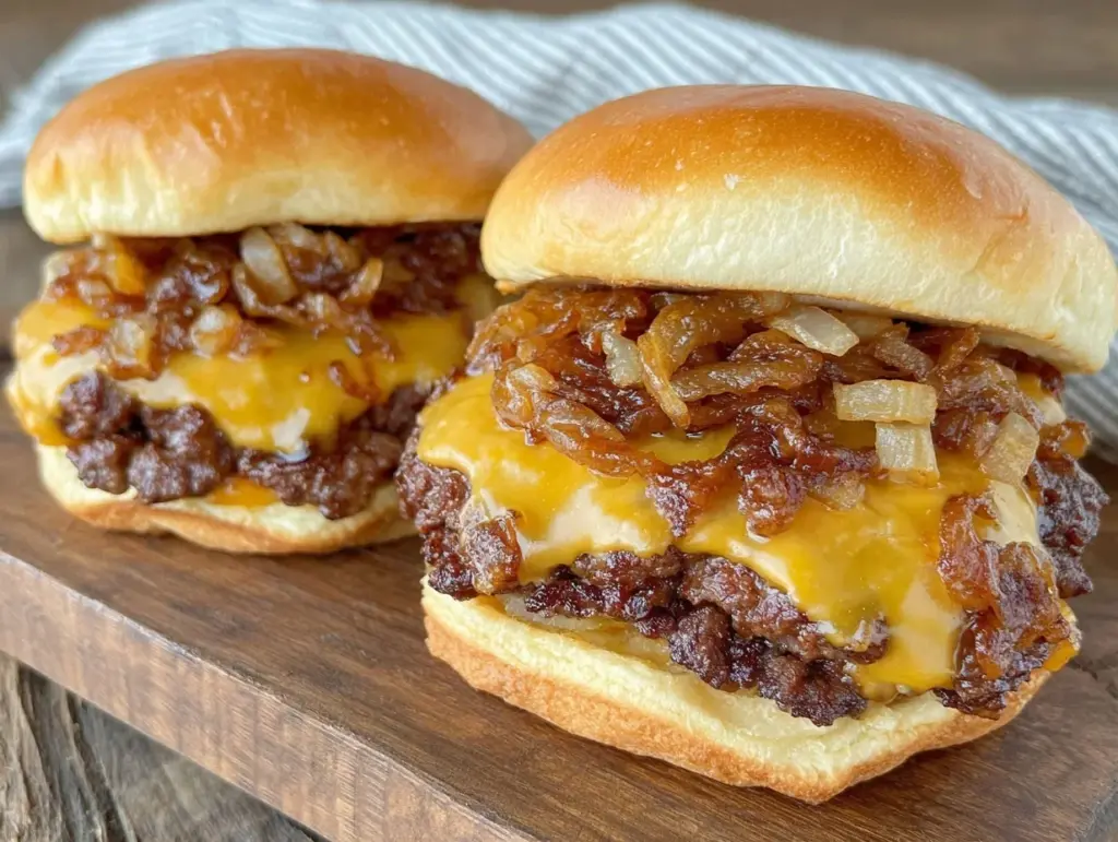 blackstone smash burgers - featured image