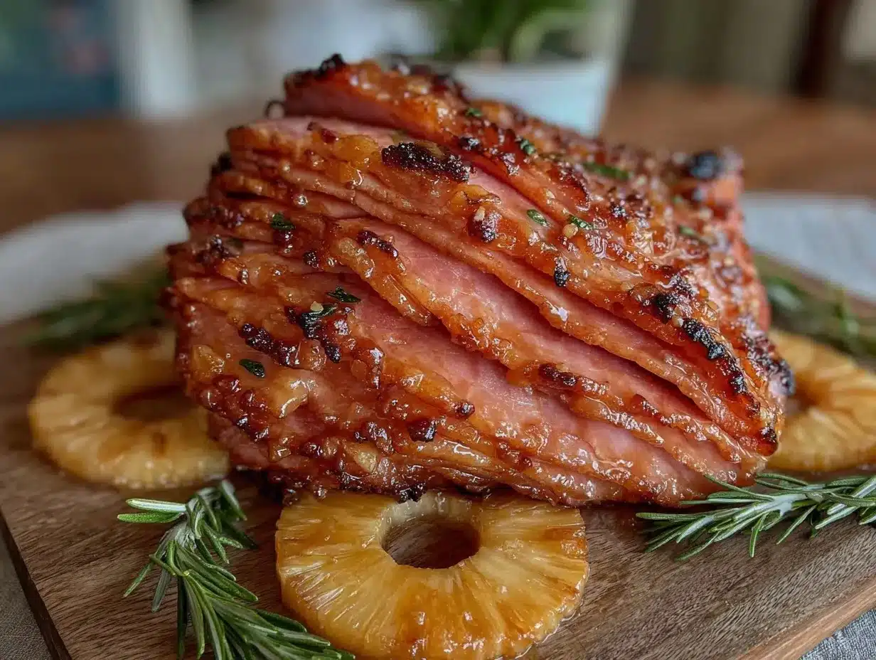 brown sugar glazed ham preparation steps