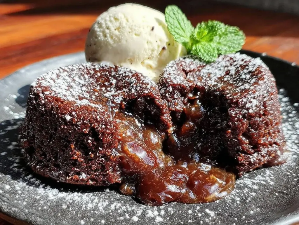 chocolate lava cake for two - featured image