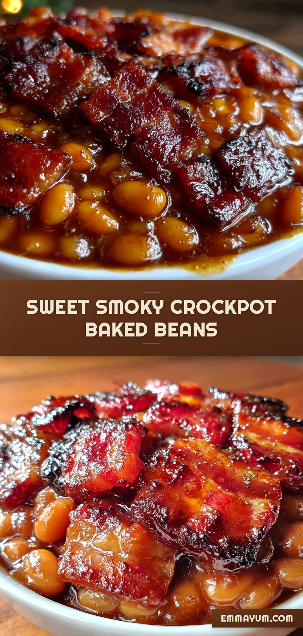 cozy crockpot baked beans recipe
