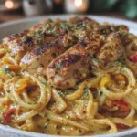 creamy cajun chicken pasta - featured image