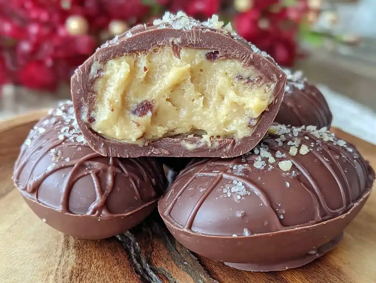 creamy no-bake peanut butter eggs preparation steps