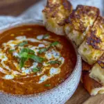 creamy tomato basil soup - featured image