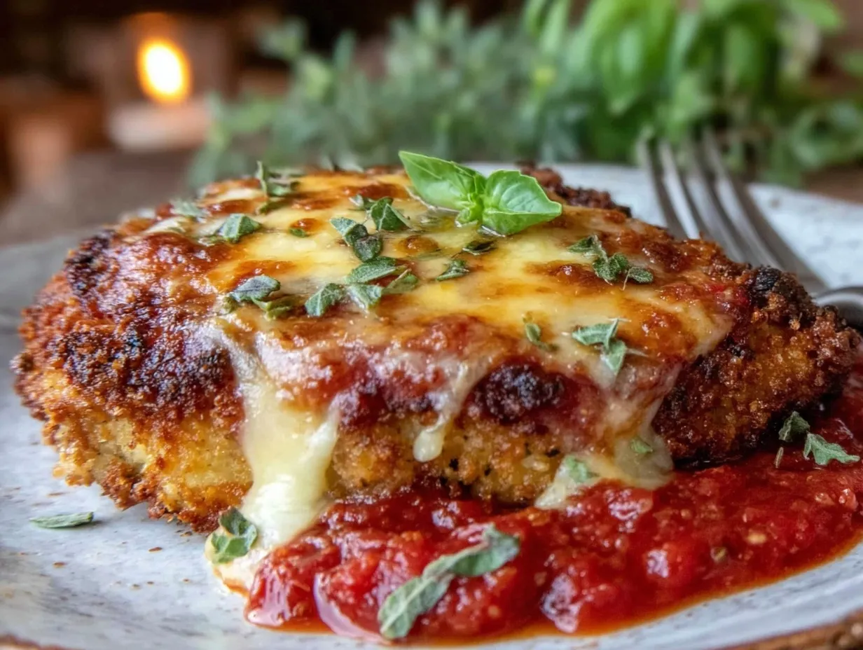 crispy baked chicken parmesan preparation steps