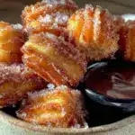 crispy churro bites - featured image
