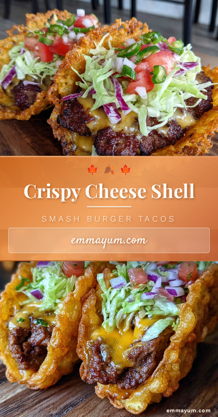 crispy smash burger tacos recipe