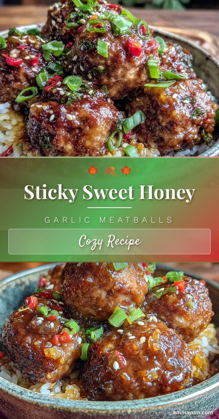 crockpot honey garlic meatballs recipe