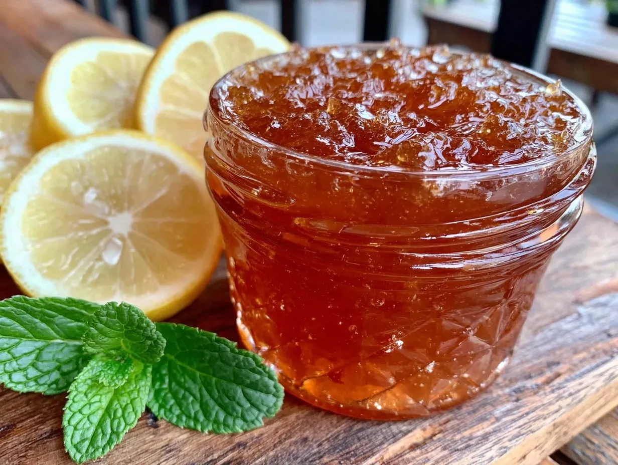 dandelion lemon jelly preparation steps