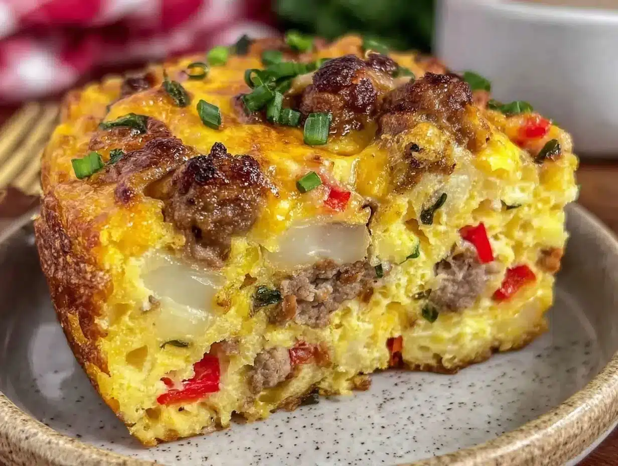 easy crockpot breakfast potato casserole preparation steps