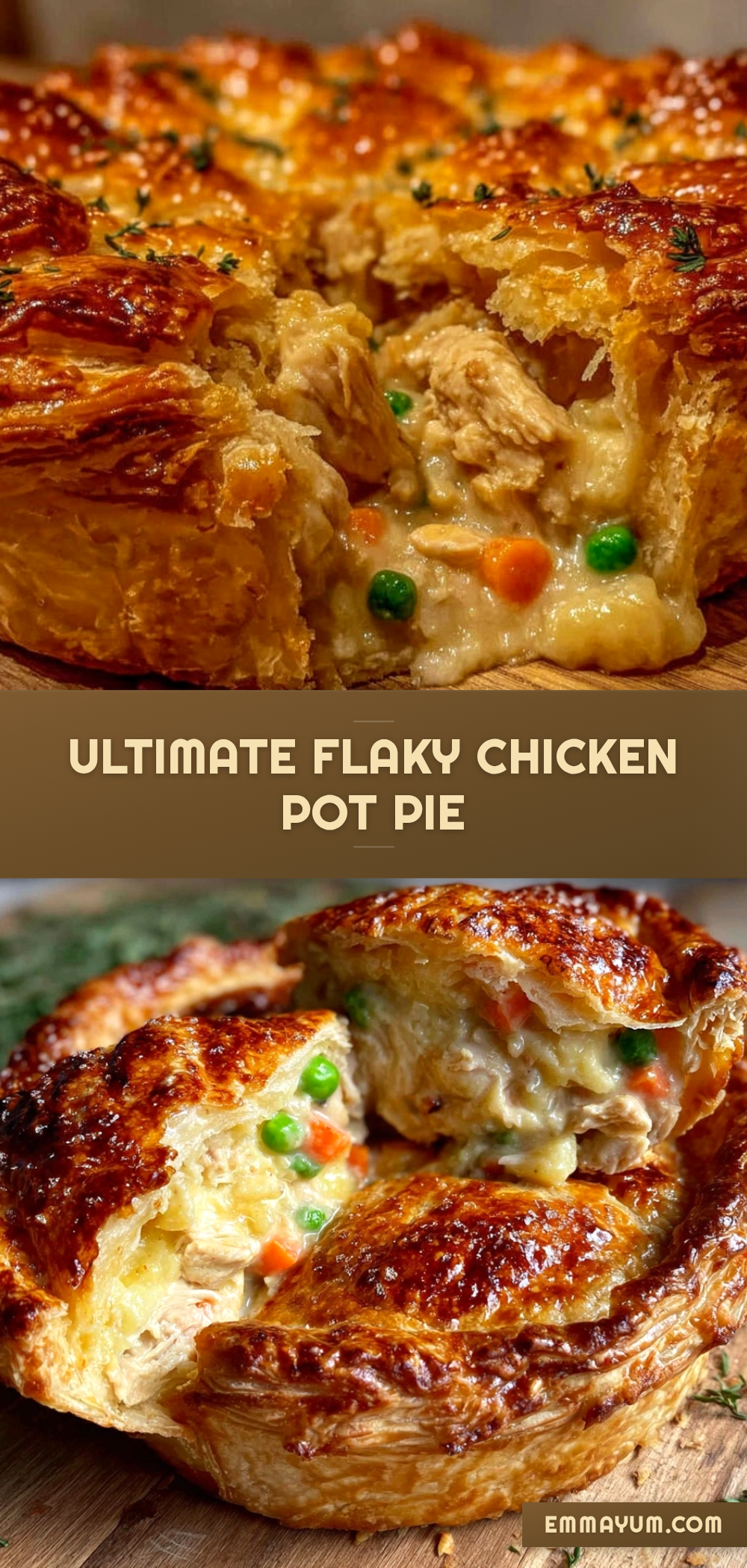 flaky chicken pot pie recipe