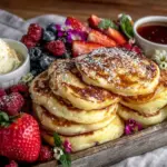 Fluffy Buttermilk Pancake Charcuterie Board - featured image