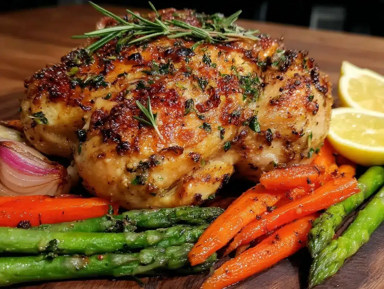 fresh lemon herb chicken recipe preparation steps