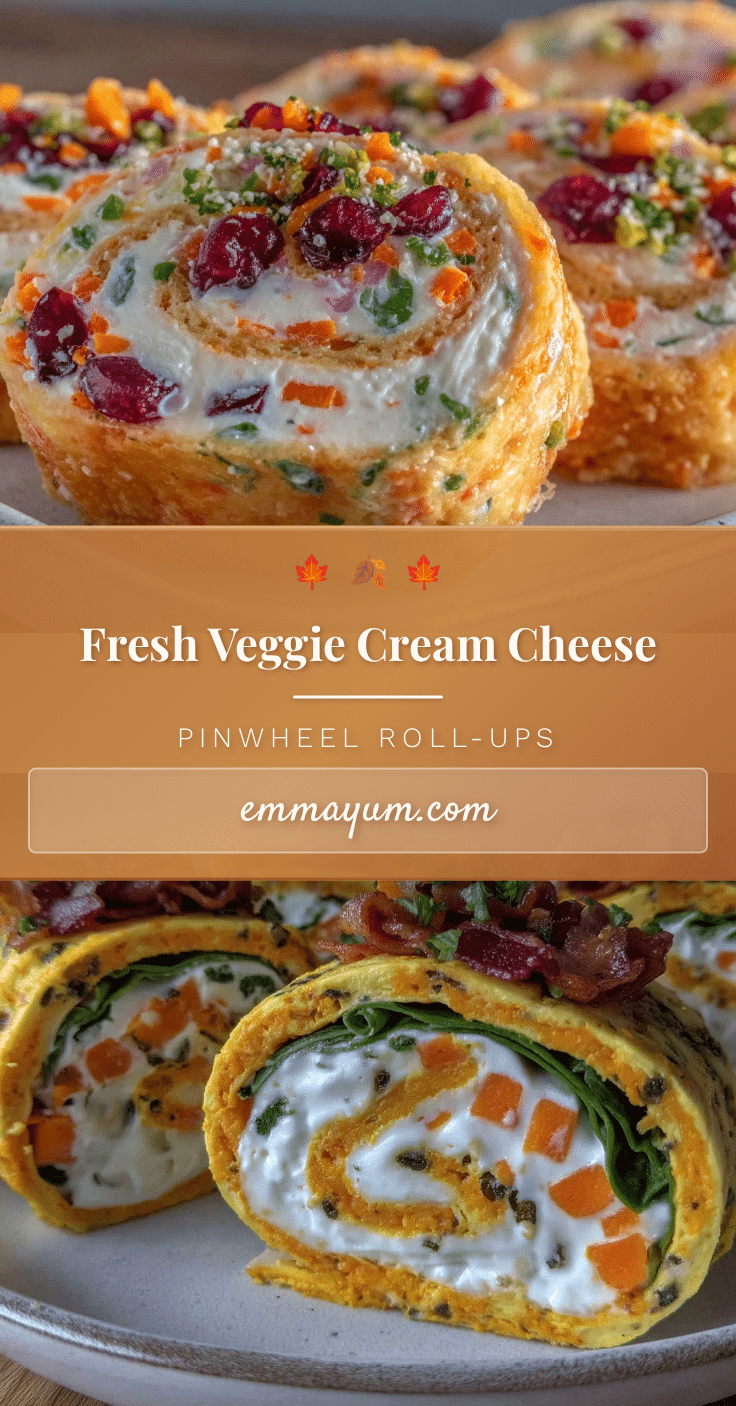 fresh spring pinwheel roll-ups recipe