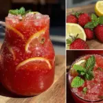 frozen strawberry lemonade slushie - featured image