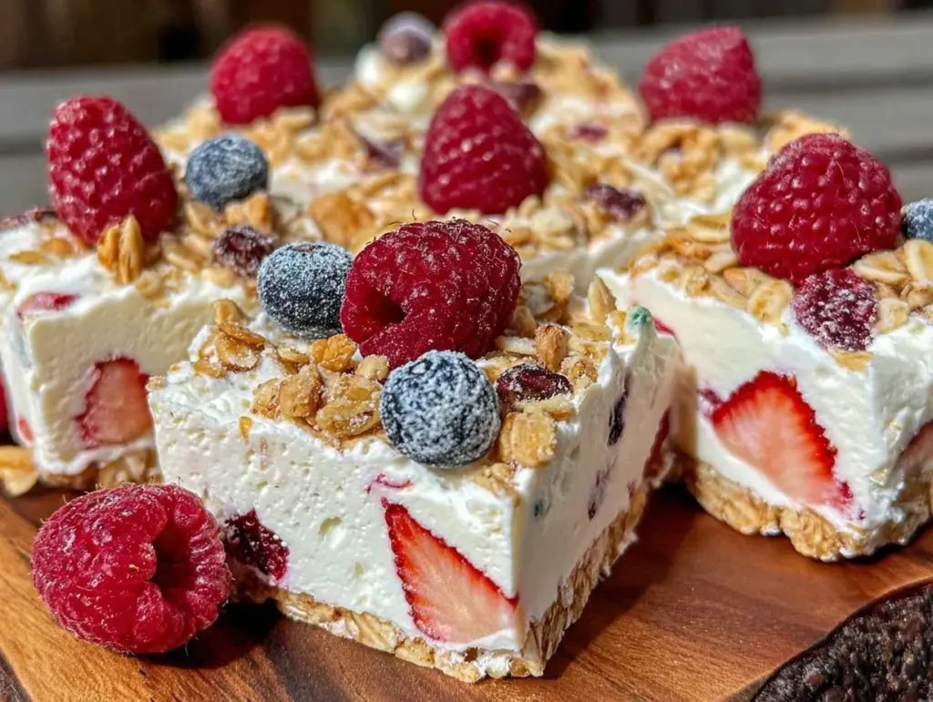 frozen yogurt bark bites - featured image