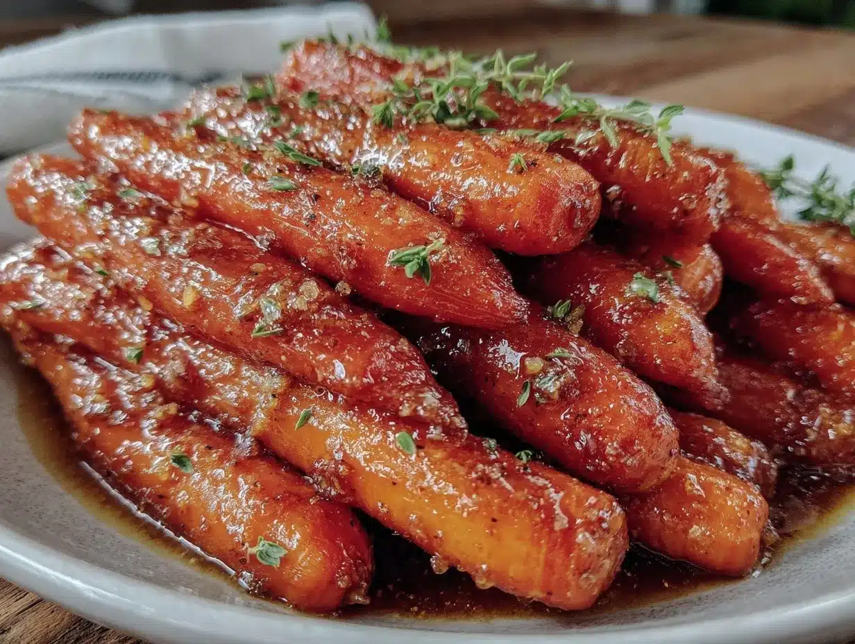 honey butter crockpot glazed carrots preparation steps