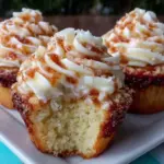 lemon curd filled cupcakes - featured image