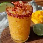 mango tajín margarita slushie - featured image