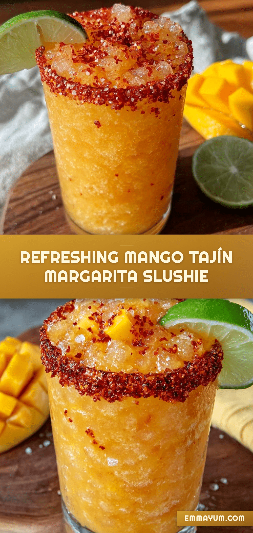 mango tajín margarita slushie recipe