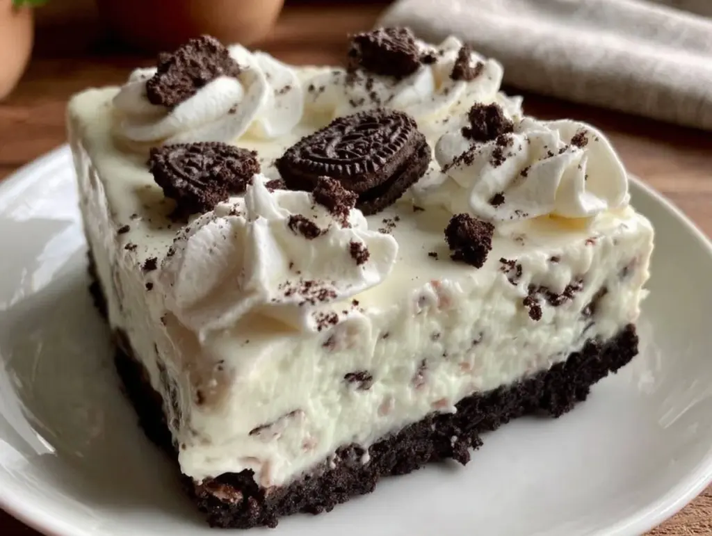 no-bake Oreo cheesecake - featured image