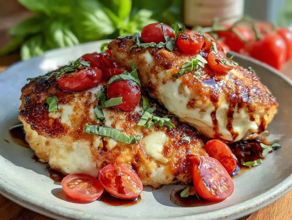 quick 15-minute caprese chicken - featured image