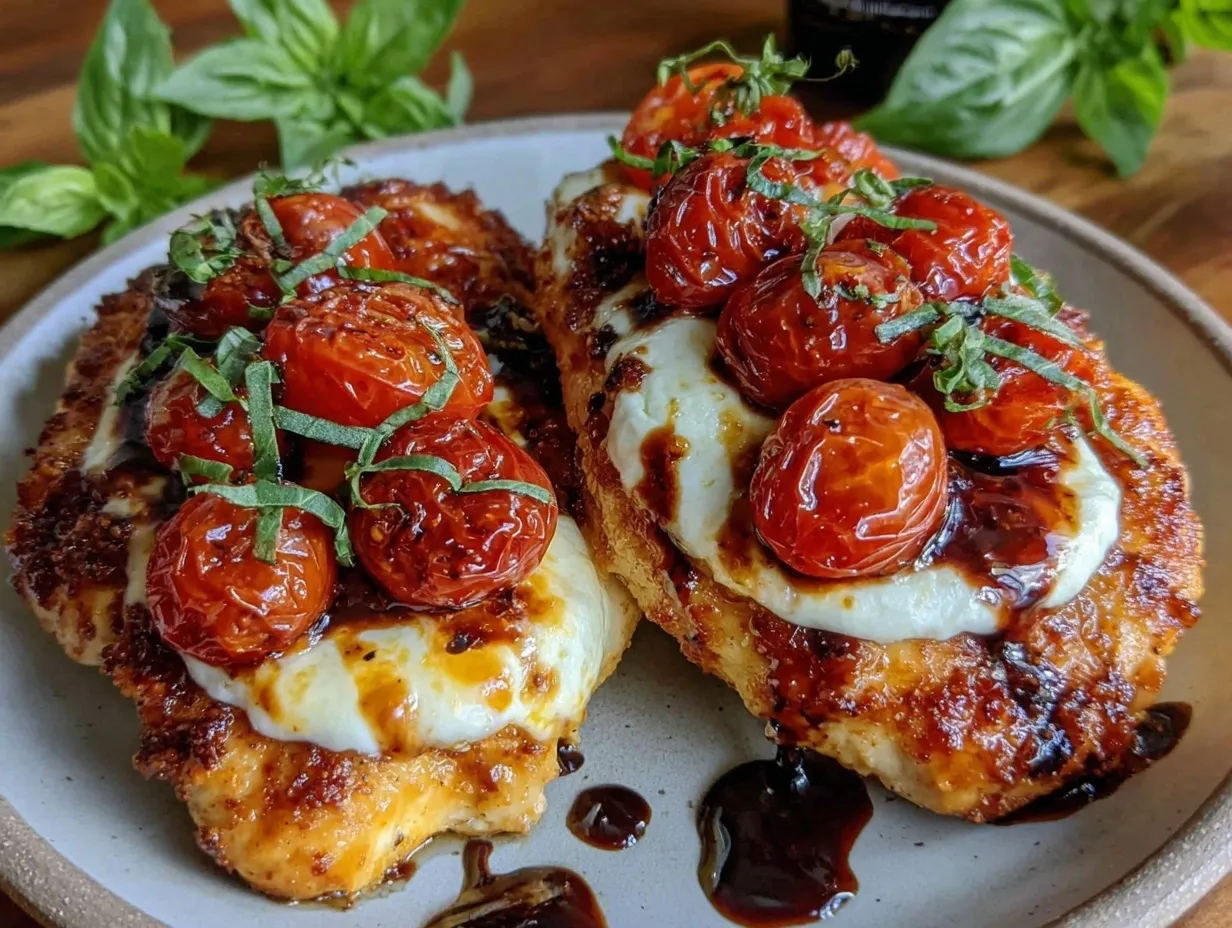 quick 15-minute caprese chicken preparation steps