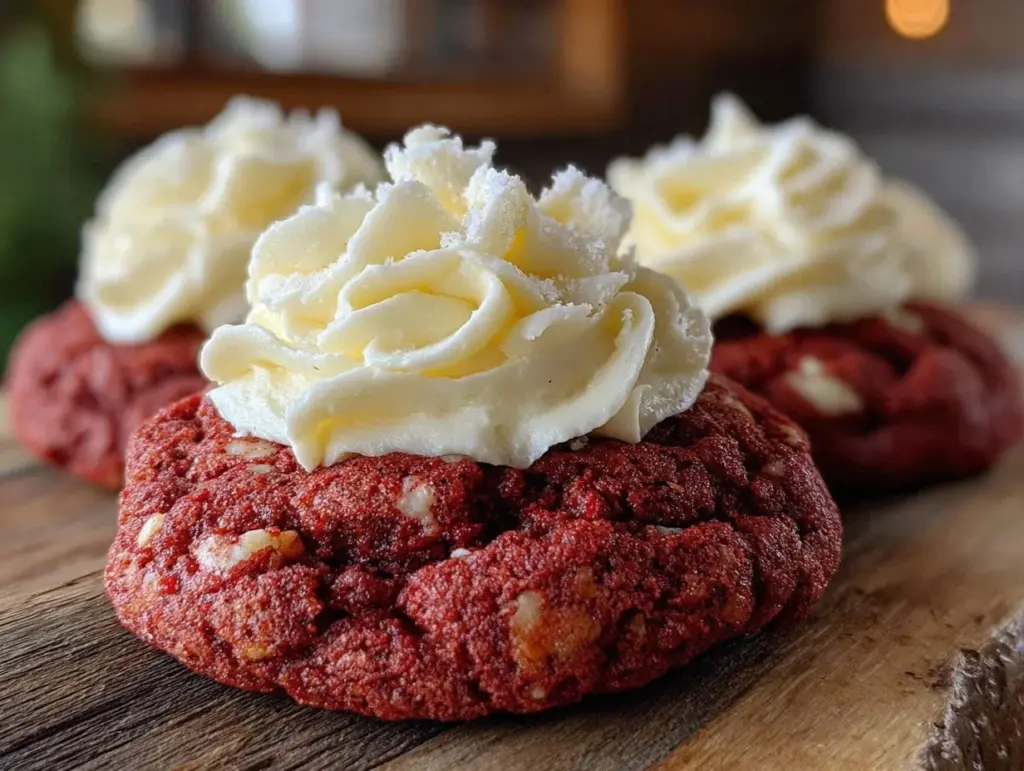 red velvet Crumbl cookie copycat - featured image