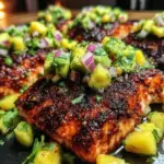 sheet pan blackened salmon - featured image