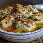 slow cooker chicken and dumplings - featured image