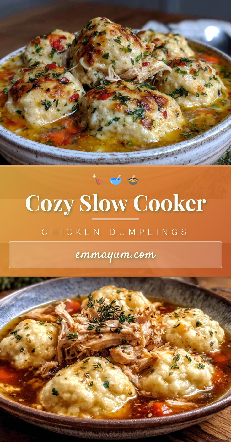 slow cooker chicken and dumplings recipe
