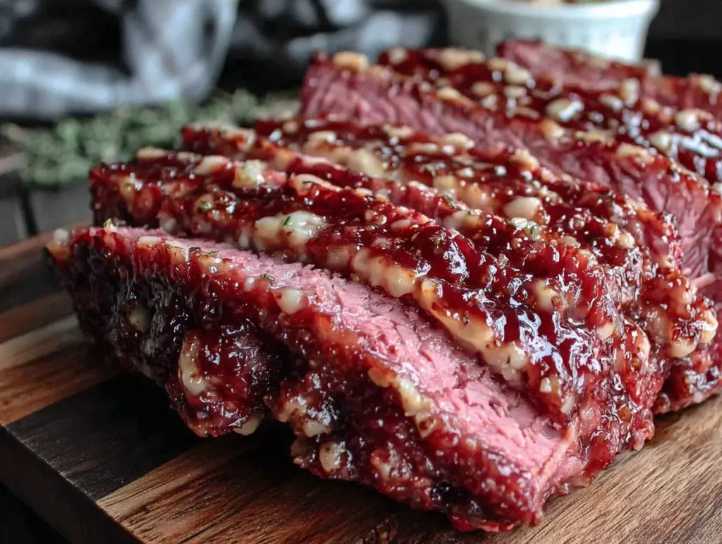 slow cooker corned beef - featured image