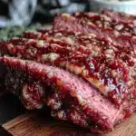 slow cooker corned beef - featured image