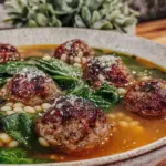 slow cooker italian wedding soup - featured image