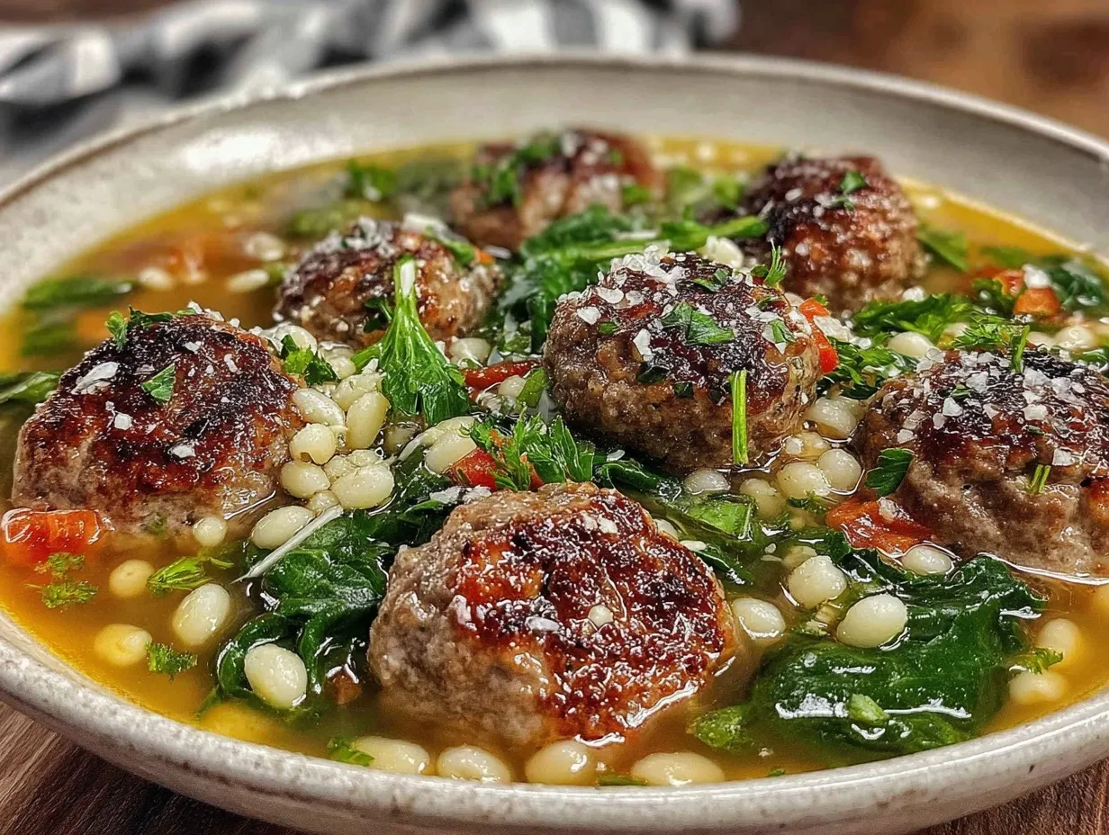 slow cooker italian wedding soup preparation steps