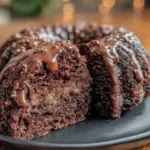 triple chocolate fudge bundt cake - featured image