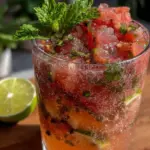 watermelon mint mojito - featured image