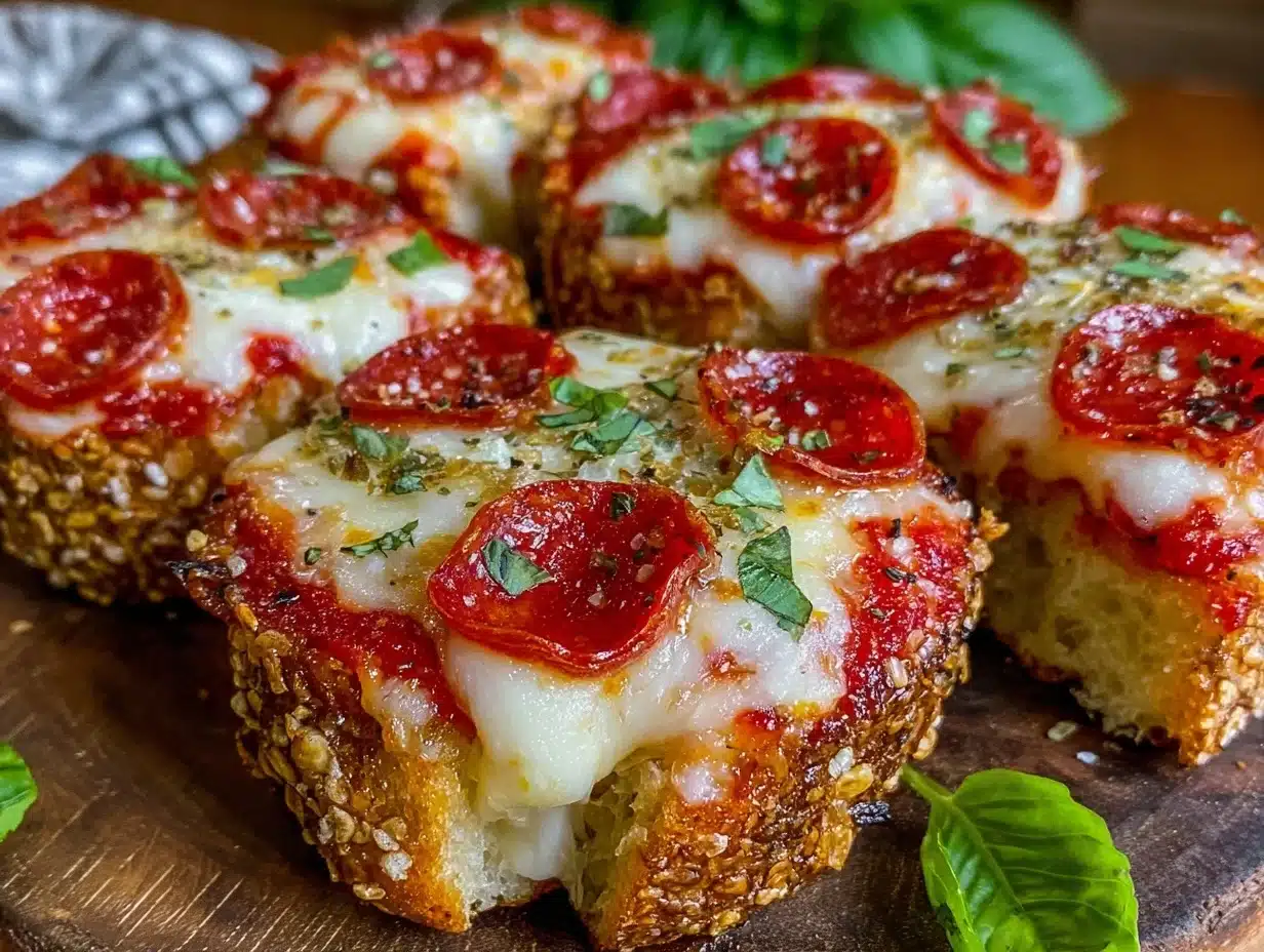 90s lunchbox pizza bagel bites - featured image