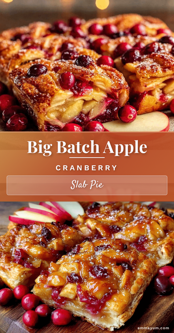 apple cranberry slab pie recipe