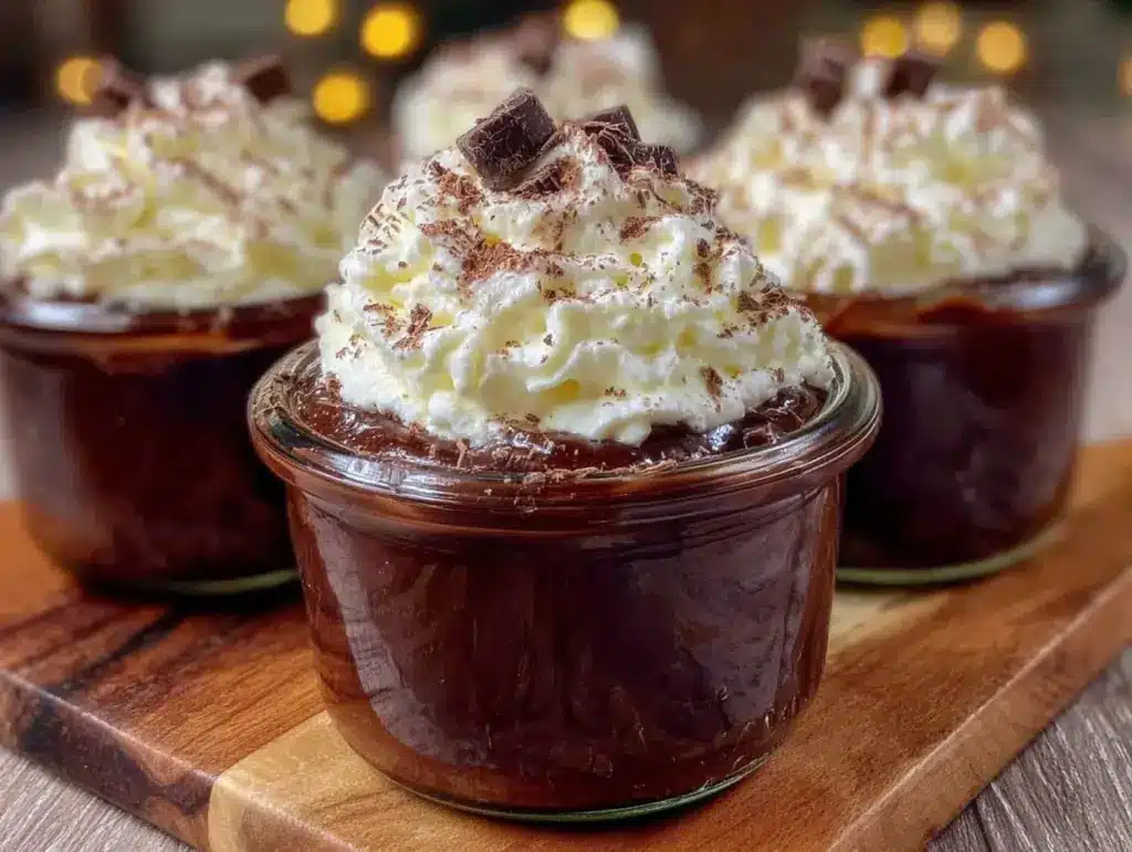 Baileys Chocolate Mousse Pots - featured image